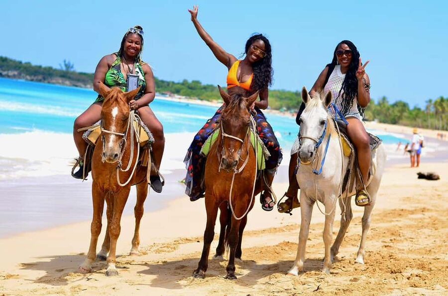 Punta Cana: Horseback riding on the beach with pickup - Beach Horseback in Punta Cana Feels Different Than the Typical Excursion