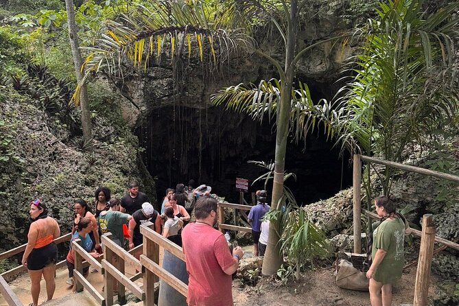 Punta Cana Off-Road Buggy Tour Macao Beach and Cave Experience - Macao Beach at the end: limestone cliffs and slow time