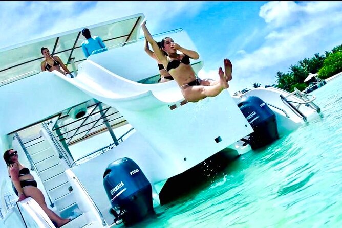 Punta Cana Party Booze Cruise, open bar, snorkeling Only Adult - Music Your Way: Bluetooth Speaker and Playlist Power