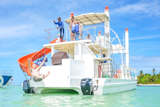 Punta Cana Private Boat (BBQ included) - What the 4 Hours Feels Like: Slide, Swim, Then BBQ Mid-Route