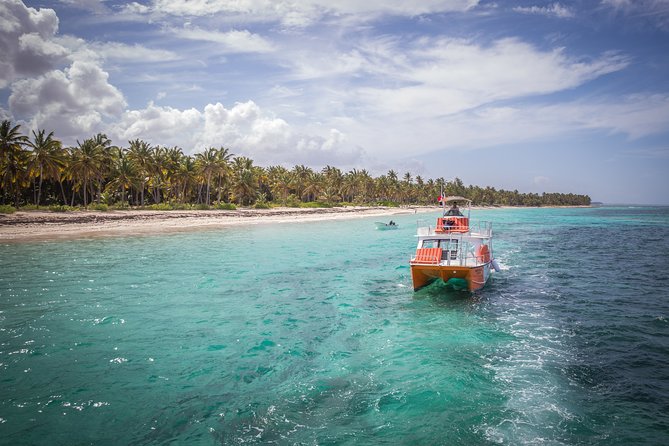 Punta Cana Private Catamaran Cruise with Drinks and Light Snacks - Stop 2: Punta de los Nidos slide-and-splash moment for instant fun