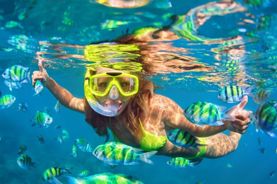 Punta Cana Private Catamaran (Small Group) - Natural pool time: floating bar, games, and photo moments