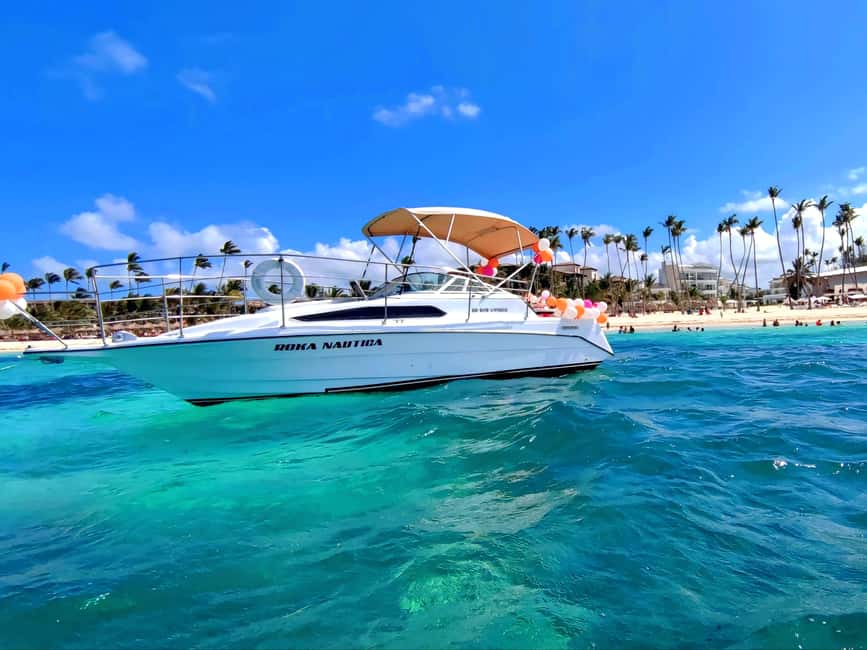 Punta Cana : Private yacht Snorkeling, Lagoon and Wild Beach - Secluded Beach Break With Swings and Palm-Grove Views