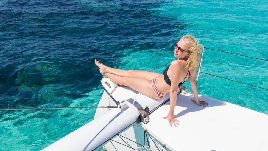 Punta Cana: Saona Island Catamaran Food Drink With Transport - Natural Pool stop: the short swim moment you’ll remember