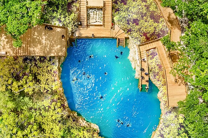 Punta Cana Scape Park and Blue Hole Full Day Admission Ticket - Tree-to-Tree Zip Lines: Superman and the midday schedule