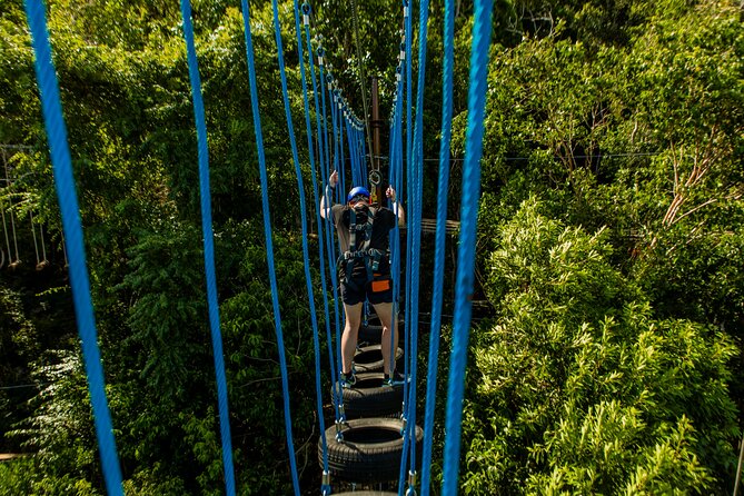 Punta Cana Scape Park and Blue Hole Full Day Admission Ticket - Caves, water hammocks, and rope swings: the wet adventure zone