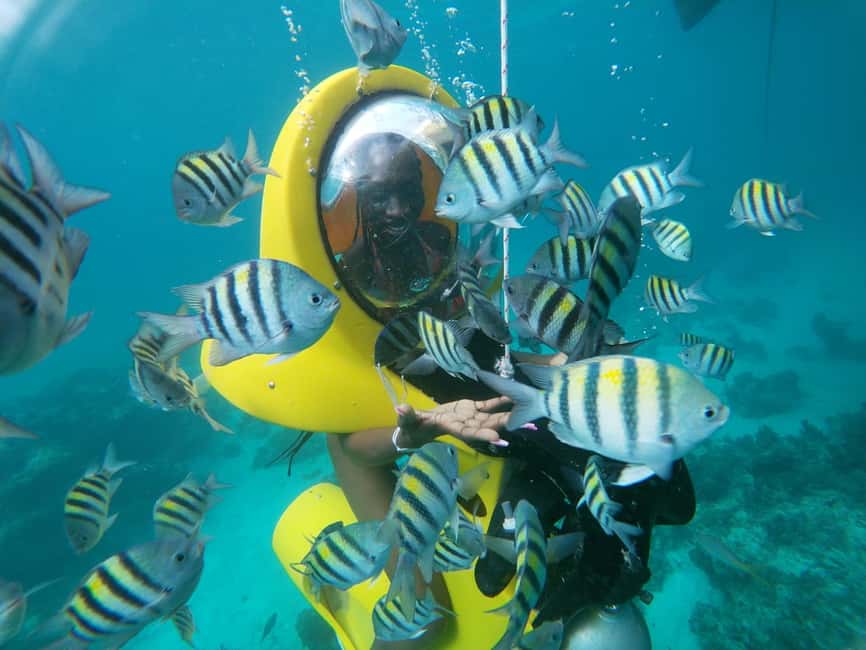 Punta Cana: Scubadoo Ocean Exploration Diving Adventure - ScubaDoo setup: breathing normally at 3–5 meters