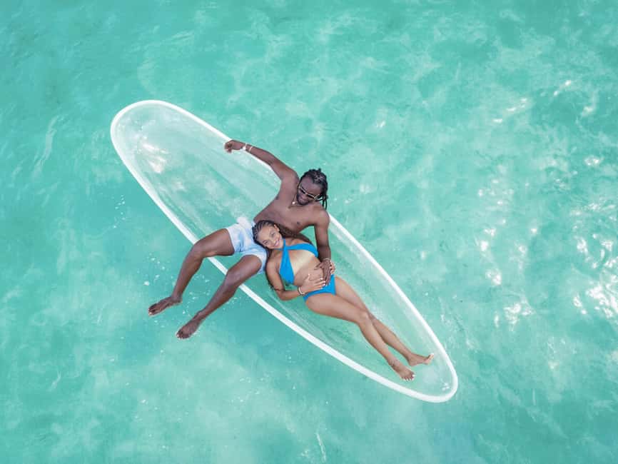 Punta Cana: Single Clear Kayak Photoshoot - The 1-hour photoshoot flow (what happens in order)