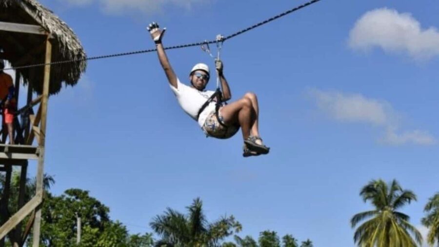 Punta Cana: Zip Line Adventure with Suspension Bridge - Carbon Fiber Cables and a Team That Controls the Moment