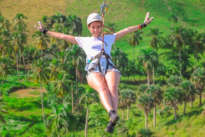 Punta Cana Zip Line, horse riding & Buggy - Macau Beach for 30 Minutes: Photos, Swim, and a Quick Reset