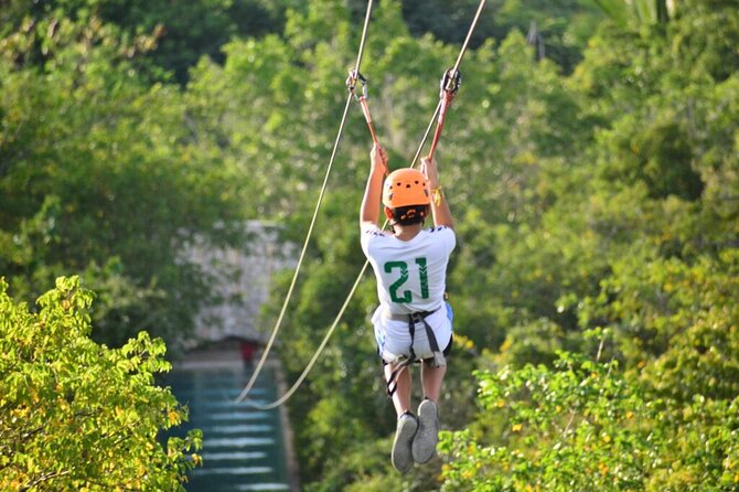Punta Cana Ziplines, Hanging Bridge, and Waterfall Pool Adventure - Getting Set Up: Safety Gear, Orientation, and the Park Rules