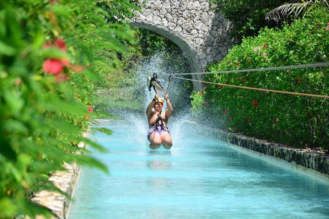 Punta Cana Ziplines, Hanging Bridge, and Waterfall Pool Adventure - Waterfall Pool Time: Where the Day Turns Relaxed
