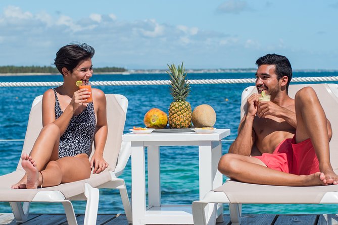 Reef Explorer Multiple activity Excursion from Punta Cana by Marinarium - Floating relax time, massages, and snacks at the Health Bar