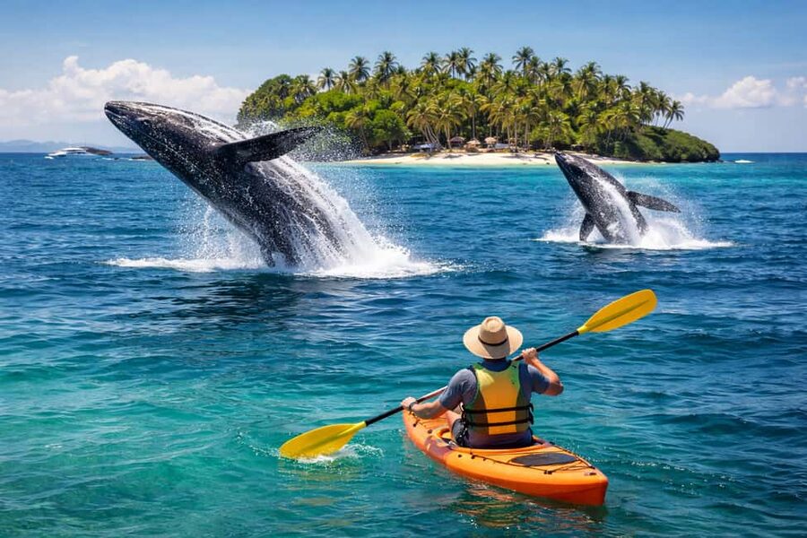 Samaná: Whale, Cayo Levantado, & Kayak in Samaná Bay Tour - Cayo Levantado (Bacardí Island): lunch, swim time, and the real reason people love it