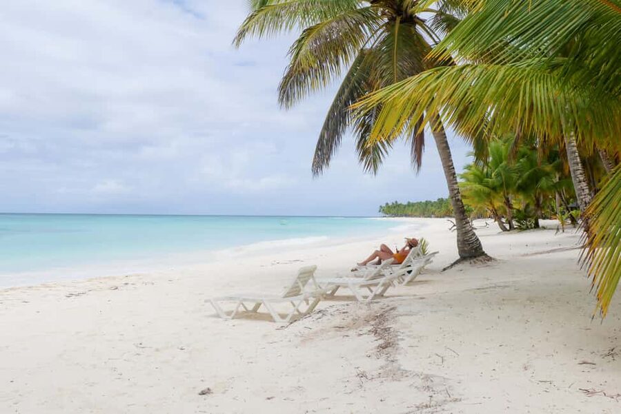 Santo Domingo: Saona Island Cataraman Food And Drink - Blue Lagoon and scenic stops: why the journey matters, not just the destination