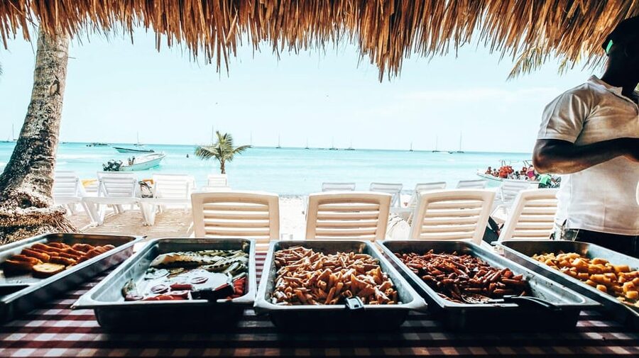 Saona island small group boat with water slide with lunch - Saona Island and Paradise Beach: the sand time you came for