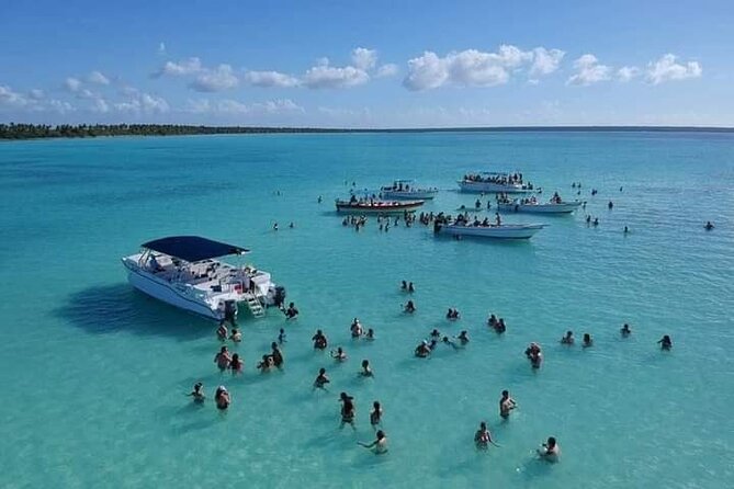 Saona Island Tour from Punta Cana All Inclusive - Catamaran Ride, Speedboat Steps, and Canto de la Playa