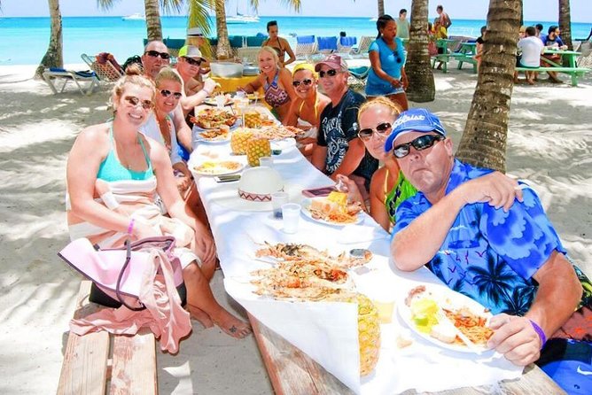 Saona Platinum Beach Day - Piscina Natural Saona stop on the return speedboat