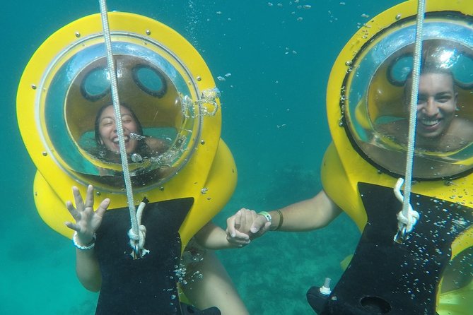 Scuba Doo - Diving Scooters in Punta Cana - Scuba Doo on the scooter: easy controls, clear viewing, real reef life