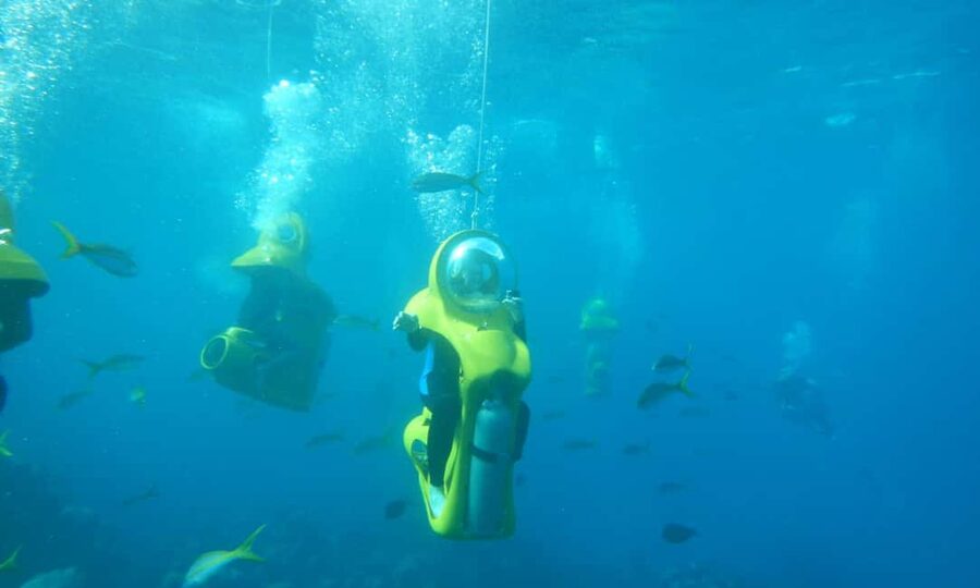 Scubadoo Punta Cana Diving Adventure - The Scubadoo Scooter Experience: Safety, breathing underwater, and comfort