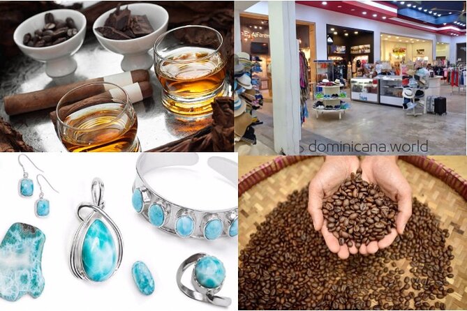 Shopping tour Punta Cana rum cigars coffee larimar chocolate souvenirs mamajuan - Key things to know before you go