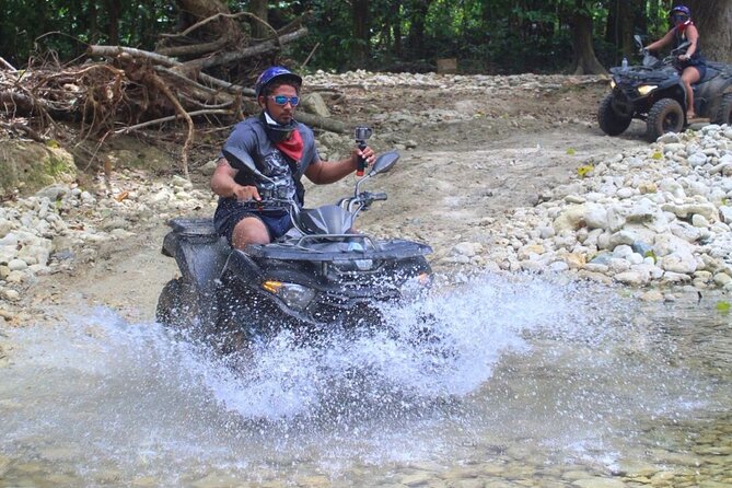Shore Excursion: Combo Atv & militare waterfalls | No long lines - Puerto Plata countryside, without the big-tour crowd