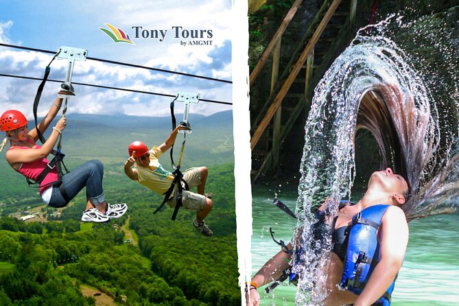 Short Excursion Ziplining & Waterfall, Taino Bay and Ambar cove. - Damajagua: what happens once you get there