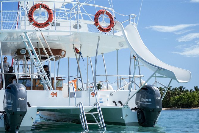 Small Group Snorkeling Cruise with Open Bar and Light Snacks - On-Board Fun: Slide Toboggan, Floating Bar, and Paddle Board