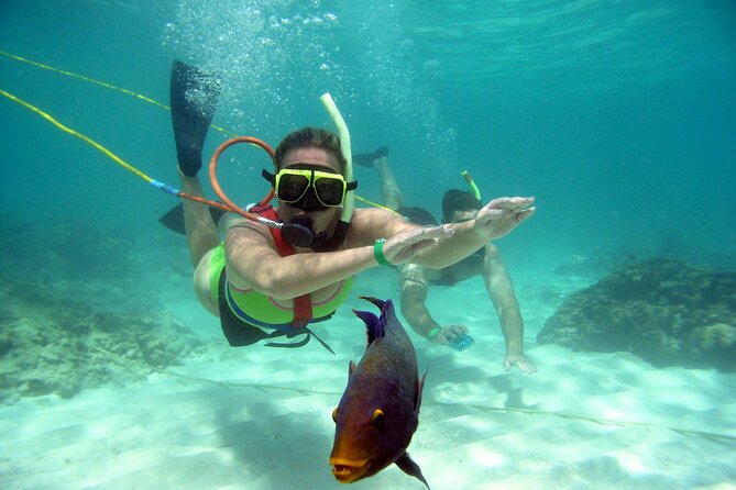 Snuba Snorkelking Parasailing and Catamaran Pack - Hookah-style underwater breathing: fun views with less pressure