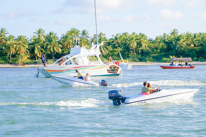 Speed Boat - from Punta Cana! - Natural Pool Break With Snacks and Panoramic Views