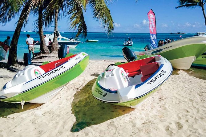 Speed Boat in Punta Cana - The natural pool stop: short, scenic, and perfect for photos