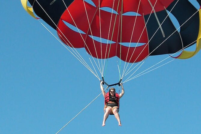 Speedboats and Parasailing Combo - Bavaro Beach: the party cruise + snorkeling stop that makes this package fun