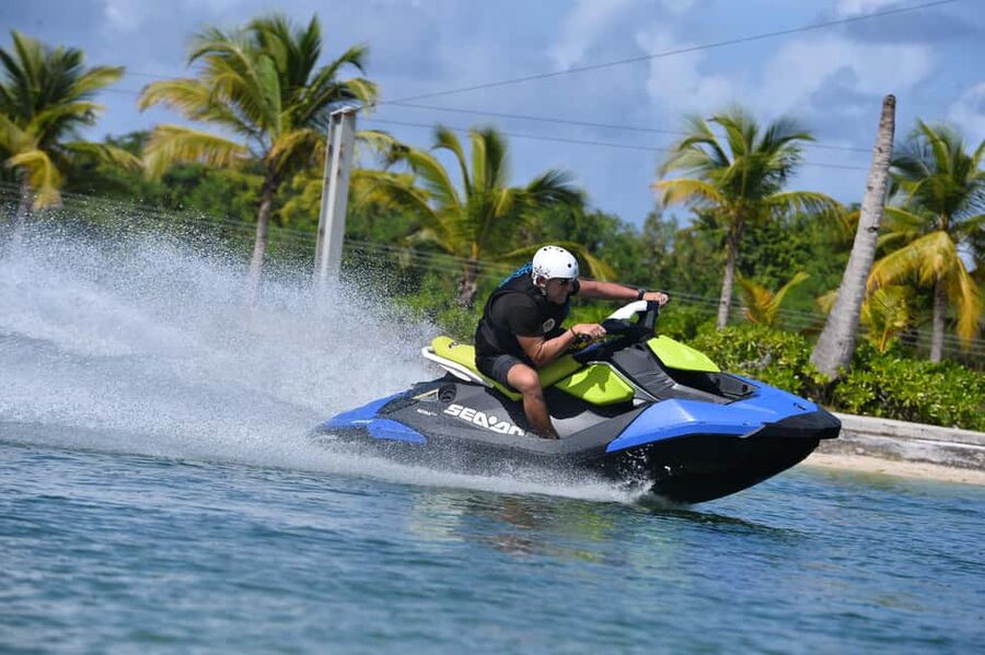 THE ONLY JET SKI TOUR IN PUNTA CANA - An extreme water park day built like an action game