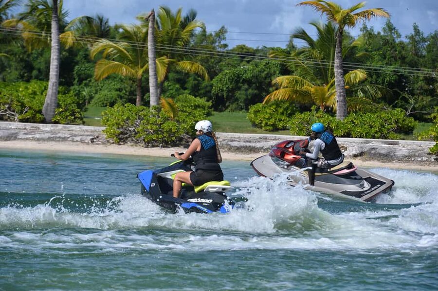 THE ONLY JET SKI TOUR IN PUNTA CANA - Aqua Karts: the “track on water” feeling