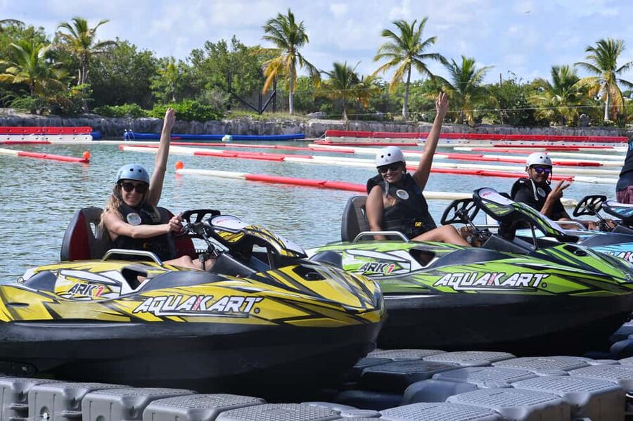 THE ONLY JET SKI TOUR IN PUNTA CANA - Who should book this Jet Ski + Aqua Kart park day