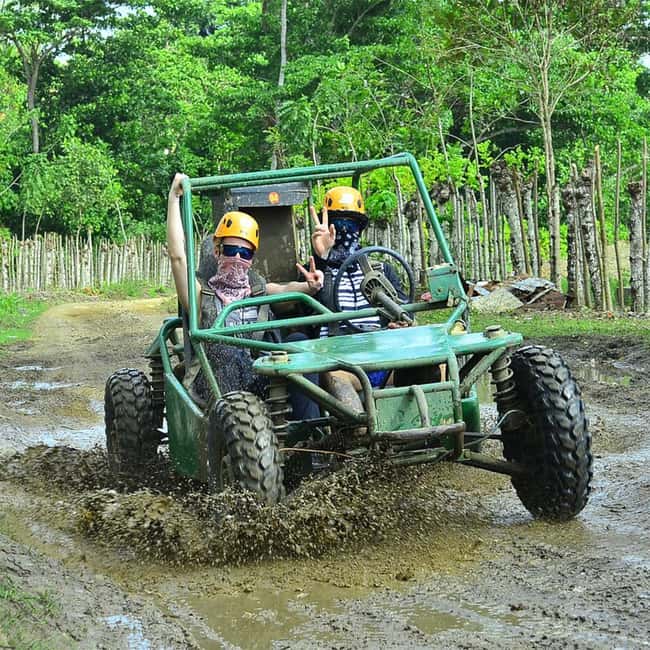 Tour in buggy half-day and beach cenote :Punta Cana - Driving the Buggy Caravan: Fun, Not Confusing