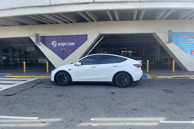 Transfer in Tesla from SDQ Airport to Santo Domingo - Price and Value: Why $59.15 Per Group Works for Small Parties