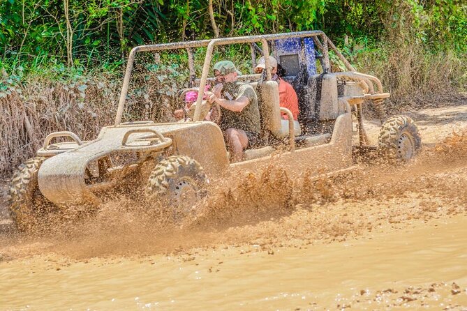 Tropical Buggy Tour to Water Cave and Macao Beach - The water cave: a 25-foot-deep natural swim