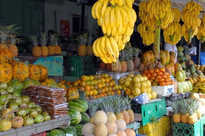 Tropical Escape Tour - Central Market stroll: fresh produce and everyday Dominican shopping