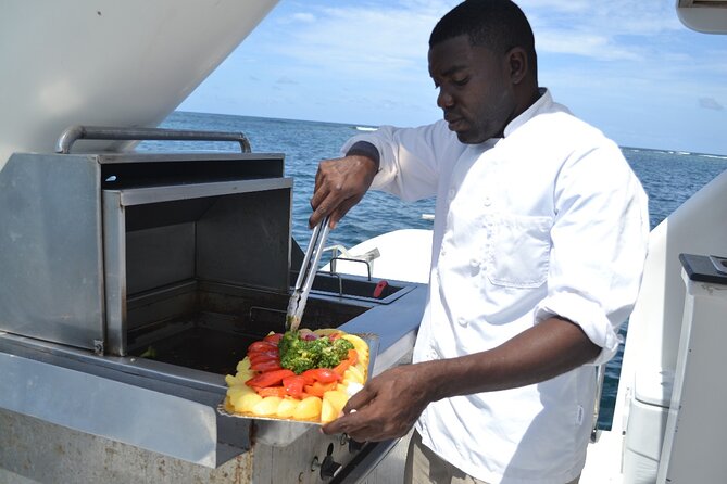 VIP Premium Yacht -Party Boat-Brunch - The Natural Pool Swim Stop Where Two Seas Meet