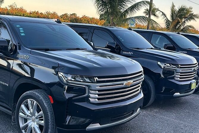 VIP SUV Airport Transfer from Punta Cana/Bavaro - Your Driver Finder System at the Airport (Terminal A or B)