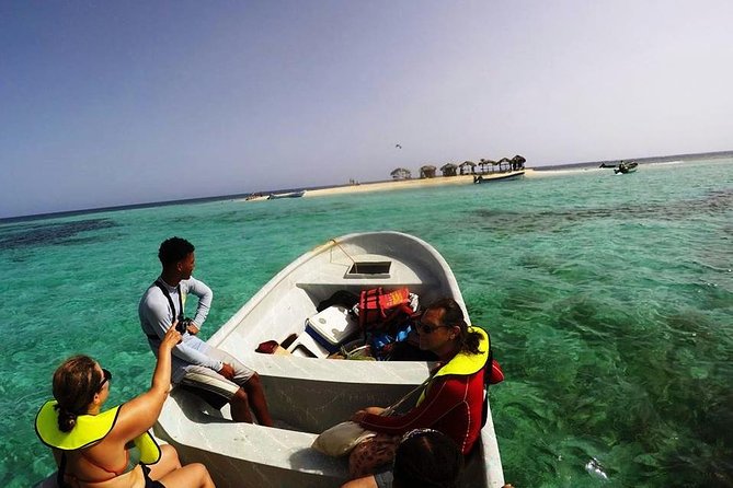 VIP tour to Paradise Island & The Mangroves - Speedboat wait at Playa Ensenada: part transport, part adrenaline