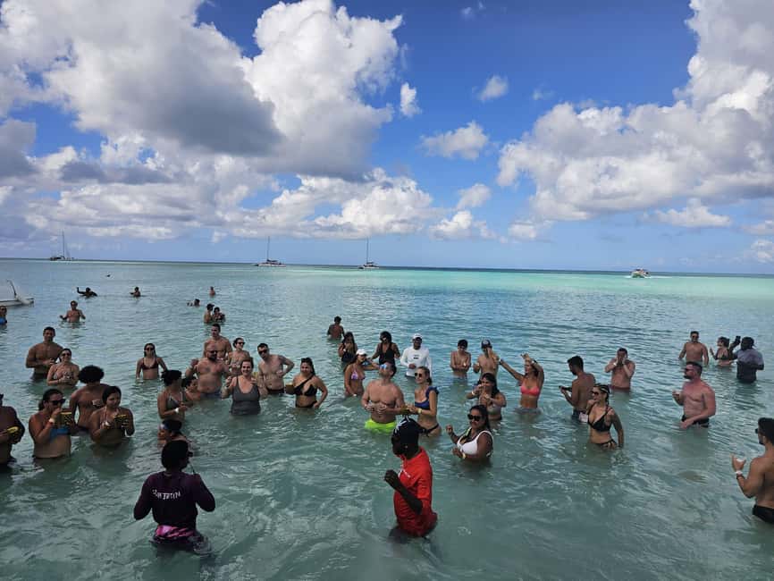 VIP tour to Saona Island by speedboat with a visit to paradise beaches - Playa Palmilla Natural Pool: Cocktails, Clear Water, and Unhurried Time