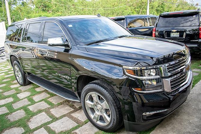 VIP Transfer Punta Cana Airport to Punta Cana & Bavaro Hotels (Not Uvero Alto) - Your ride in a Suburban 2018 (or similar): comfort that fits the short trip