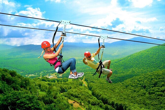 Zip Line or Zip Line Canopy Adventure in Punta Cana - Water, Fruit, and the Gift Shop Stop