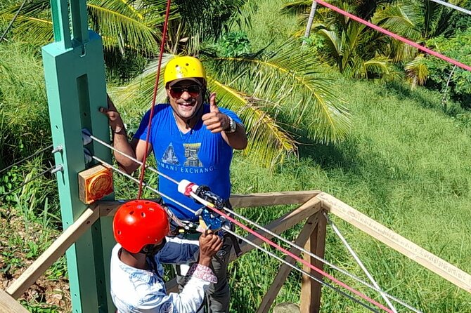 Zip Line Park in Punta Cana With Pick Up - Dual-line safety and the forest zip circuit