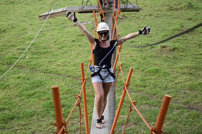 Ziplining from Punta Cana - Unique Carbon Fiber lines in Punta Cana - From Your Hotel to the Start Platform by 7:30am