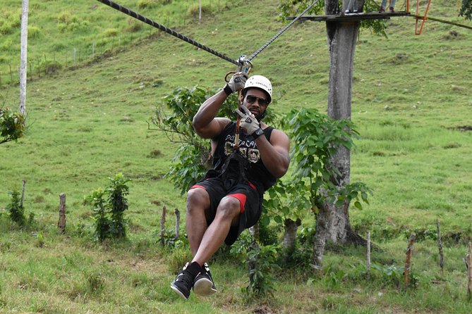 Ziplining from Punta Cana - Unique Carbon Fiber lines in Punta Cana - How the 60-Foot Height Changes Your Sense of Time